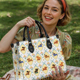 DachyCharm Puppy Delight Leather Bag
