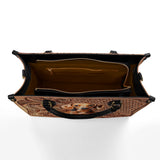 DachyCharm Carved Grace Leather Bag
