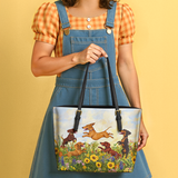 DachyCharm Wiener Bloomfield Leather Tote Bag