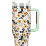 DachyCharm Sunflower Sausage Tumbler