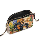 DachyCharm Garden Bliss Leather Crossbody Bag