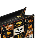 DachyCharm Witchy Doxie Night Leather Bag