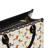 DachyCharm Doxie Parade Leather Bag