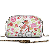 DachyCharm Je T’aime Bloom Leather Crossbody Bag