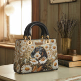 DachyCharm DAISY BLOOM PERSONALIZED Lady Leather Bag