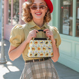 DachyCharm PUPPY DELIGHT Leather Satchel