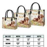 DachyCharm Sunny Meadow Personalized Leather Bag