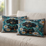 DachyCharm Daisy Doxie Quilt 3-Piece Set