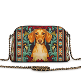 DachyCharm Doxie Spirit Leather Crossbody Bag