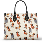 DachyCharm Cuteness Overload Leather Bag