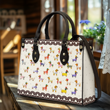 DachyCharm Doxie Parade Leather Bag
