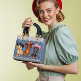 DachyCharm Cowgirl Crew Lady Leather Bag