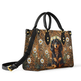 DachyCharm Daisy Crown Leather Bag