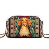 DachyCharm Doxie Spirit Leather Crossbody Bag