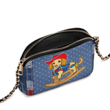 DachyCharm Rodeo Pup Leather Crossbody Bag