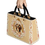 DachyCharm GOLDEN BLOOM Lady Leather Bag