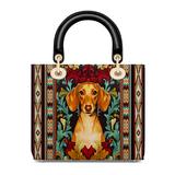 DachyCharm Doxie Spirit Lady Leather Bag