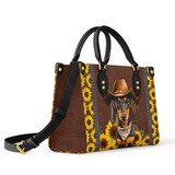 DachyCharm Sunflower Cowboy Leather Bag
