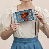 DachyCharm Cowboy Doxie Leather Wallet