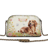 DachyCharm Sunny Meadow Personalized Leather Crossbody Bag
