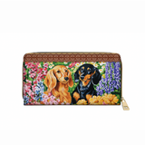 DachyCharm Bloom Buddies Leather Wallet