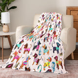Dachycharm Groovy Beats Fleece Blanket