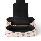 DachyCharm Blooming Wieners Leather Satchel Bag