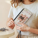 DachyCharm Royal Bloom Leather Wallet