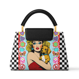 DachyCharm Wiener Chic Leather Satchel Bag