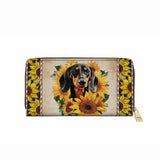 DachyCharm Sunbeam Pup Leather Wallet
