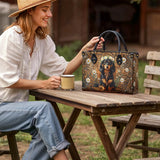DachyCharm Daisy Crown Leather Bag