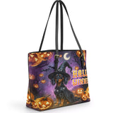 DachyCharm HalloWinnie Leather Tote Bag