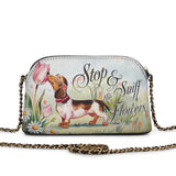 DachyCharm Sniff Joy Leather Crossbody Bag