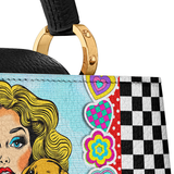 DachyCharm Wiener Chic Leather Satchel Bag