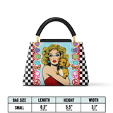 DachyCharm Wiener Chic Leather Satchel Bag
