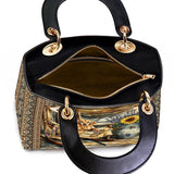 DachyCharm Rustic Pause Lady Leather Bag