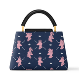 DachyCharm Royal Pawty Leather Satchel Bag