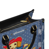 DachyCharm Rodeo Pup Personalized Leather Bag