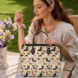 DachyCharm Sunflower Sausage Leather Bag