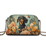 DachyCharm Garden Muse Leather Crossbody Bag