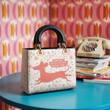 DachyCharm Heartful Meadow Lady Leather Bag