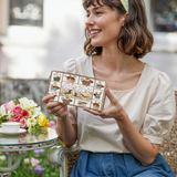 DachyCharm Paws Garden Leather Wallet