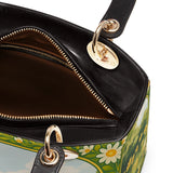 DachyCharm Sunny Picnic Pup Lady Leather Bag