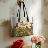 DachyCharm Wiener Bloomfield Leather Tote Bag