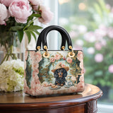 DachyCharm TEA WHISKERS Lady Leather Bag