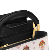 DachyCharm Blooming Wieners Leather Satchel Bag