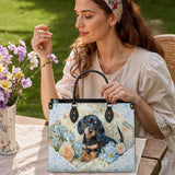 DachyCharm Blue Nest Leather Bag