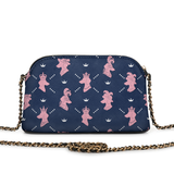 DachyCharm Royal Pawty Leather Crossbody Bag