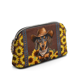 DachyCharm Sunflower Cowboy Leather Crossbody Bag