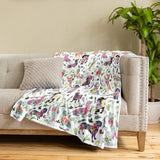 Dachycharm Garden Paws Fleece Blanket